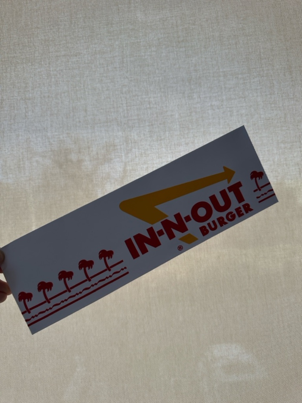BRAND NEW IN N OUT BURGER Paper hat